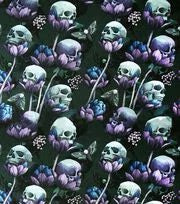 Skulls and Flower Stems