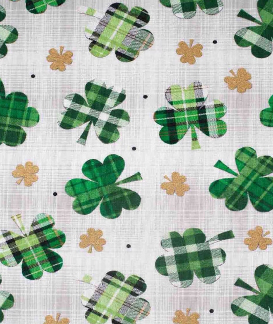 Shamrocks & Dots Metallic