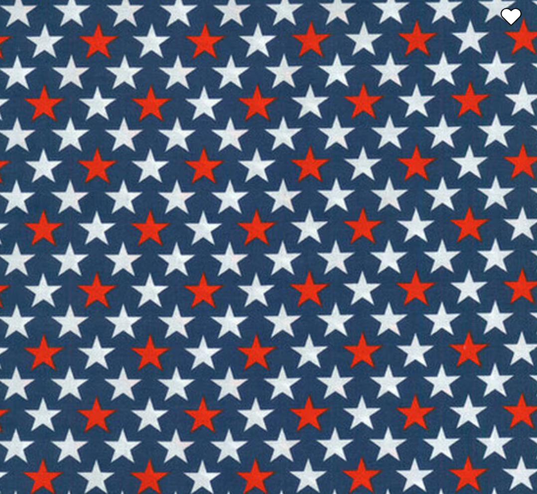 Bold Stars Patriotic Bandana